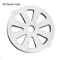 Hot Selling Meat Grinder Plate Net  Meat Grinder Parts Stainless Steel Meat Hole Plate For 55Mm Diameter Meat Grinder