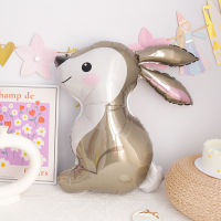 WishYou [พร้อมส่ง] ลูกโป่งกระต่าย ลูกโป่งฟอยล์ ตกแต่งปาร์ตี้วันเกิด อีสเตอร์ งานแต่งงาน Rabbit foil balloon Birthday Easter party Wedding Anniversary