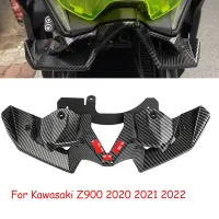 Z900เปลือยสปอยเลอร์ด้านหน้า Winglet อากาศพลศาสตร์ปีกชุดสปอยเลอร์สำหรับคาวาซากิ Z 900 2020 2021 2022อุปกรณ์มอเตอร์ไซค์