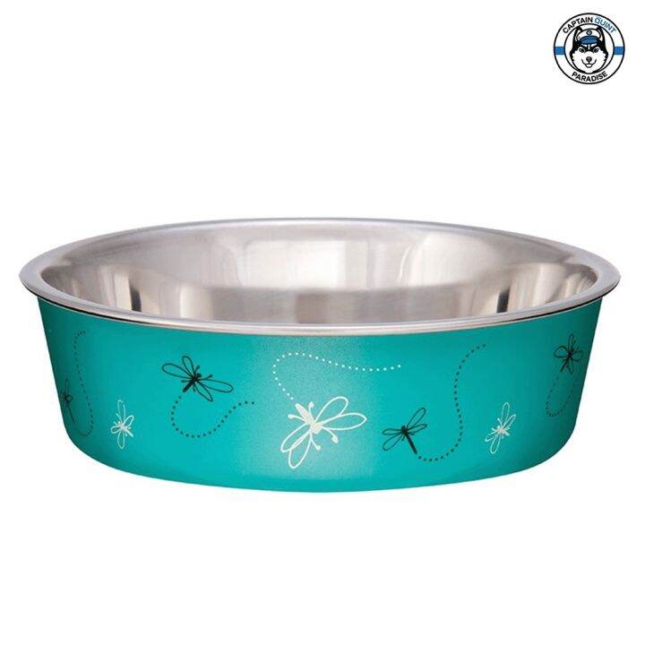 ชามอาหารสัตว์เลี้ยง-loving-pets-bella-bowls-ที่มีฐานยางชิลิโคน