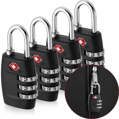 【CC】✾  TSA Locks Combination Lock for Luggage Suitcase Anti-theft Code Padlock Customs Password Security 2023