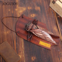 Spot parcel post Creative Crafts Leather Summer Cicada Stereo Wall Decoration Living Room Dining Room Entrance Background Wall Decorations Idyllic Wall Hanging