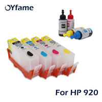 【Factory-direct】 RIDE ZONE OYfame 920รีฟิลพร้อมชิป ARC สำหรับเครื่องพิมพ์ OfficeJet7500A 7000 6000W 6500A 6000 6500 + หมึกย้อมสำหรับเครื่องพิมพ์