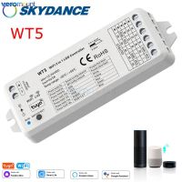 Skydance WT5 WiFi LED Controller 12V 24V DC 5 In 1 Dimmer RGB CCT RGBW RGBWW Strip Tuya สมาร์ท Wifi เสียง2.4G RF รีโมทคอนล