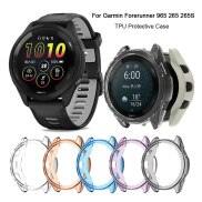 Lớp bảo vệ nhựa TPU cho Garmin Forerunner 265 trường hợp bảo vệ Bìa Ốp