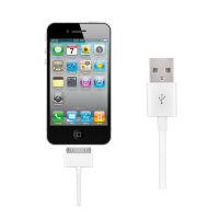 (ร้อน) nycases 100ชิ้น USB ข้อมูลชาร์จสายเคเบิ้ลสำหรับ 4 4วินาที iPod nano 2 3 4S 30ขา1เมตรสายชาร์จสาย kabel ชาร์จ