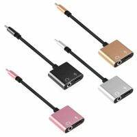 Universal USB C Fast Audio Convertor Headphone Jack Type-C To 3.5 Mm Adapter 2 In 1 Charging Cable Headset Splitter Adapters