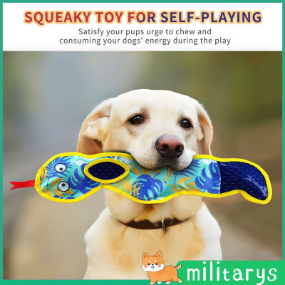 ของเล่นงูผ้าอ๊อกซ์ฟอร์ดพร้อมของเล่นฝึกเคี้ยวป้องกันการกัดสำหรับสุนัขเล็กกลางใหญ่ความเบื่อ