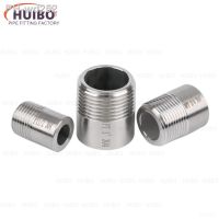 304 Stainless Steel High Pressure Straight Hexagonal Connector 1/8 1/4 3/8 1/2 3/4 BSP Female Thread Pipe Fittings Adapter