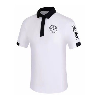 [Korea] MALBON Golf T-shirt pre order from china (7-10days)men sport polo ball shirt 202303