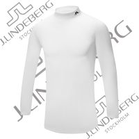 J.lindeberg Golf Men S Bottoming Shirt Autumn And Winter Plus Fine Fleece Inner And Outer Wear Warm And Windproof Long Sleeves Golf T-Shirts For Men