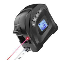 ข้อมูลเฉพาะของ2in1 40M 5M Laser Tape Measure Digital Rangefinder Handheld Rangefinder Tool