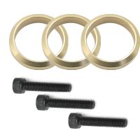 Set Of 3 Copper Exhaust Gasket Kit Replace 99999-03989 For Yamaha Snowmobile Nytro Vector