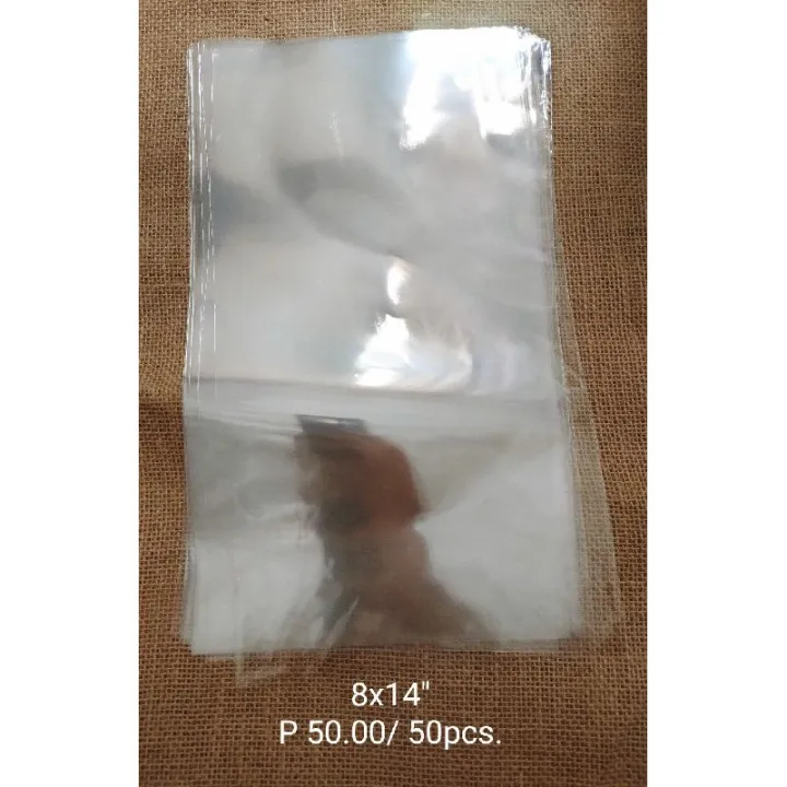 Opp Clear Plastic 8x14