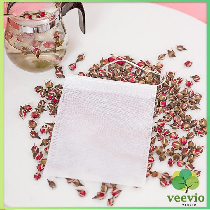veevio-ถุงยาต้ม-ถุงผ้าไม่ทอแบบใช้แล้วทิ้ง-ถุงชา-disposable-non-woven-bag