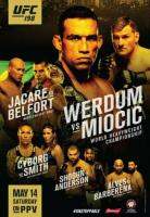 198 Wardum Vs Miocic Jacare Vs Belfort ภาพพิมพ์ศิลปะโปสเตอร์ผ้าไหมของตกแต่งผนังบ้าน0726