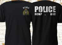 New Royal Canadian Mounted Police Rcmp Grc Black Tshirt S4Xl