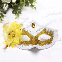 【Home Depot】zhuying เครื่องแต่งกาย veils หน้ากากเซ็กซี่เลดี้เต้นรำปาร์ตี้ Diamond Venetian Mask คอสเพลย์ปาร์ตี้