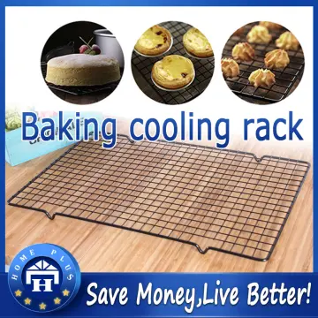 1pcs Single Layer Stainless Steel Bbq Bread Cake Cooling Rack Drip