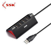 SSK Biao Wang Yituo สี่พอร์ตฮับ Usb2.0กล่องเชื่อมต่อคอมพิวเตอร์แล็ปท็อปขยายภายนอกพอร์ต SHU830