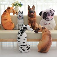 ♂✓ 1PCS 30CM 3D Simulation Cat Plush Stuffed Soft Pillow Cute Lifelike Dog Sofa Bedroom Cushion Kids Toys Home Decoration Gifts