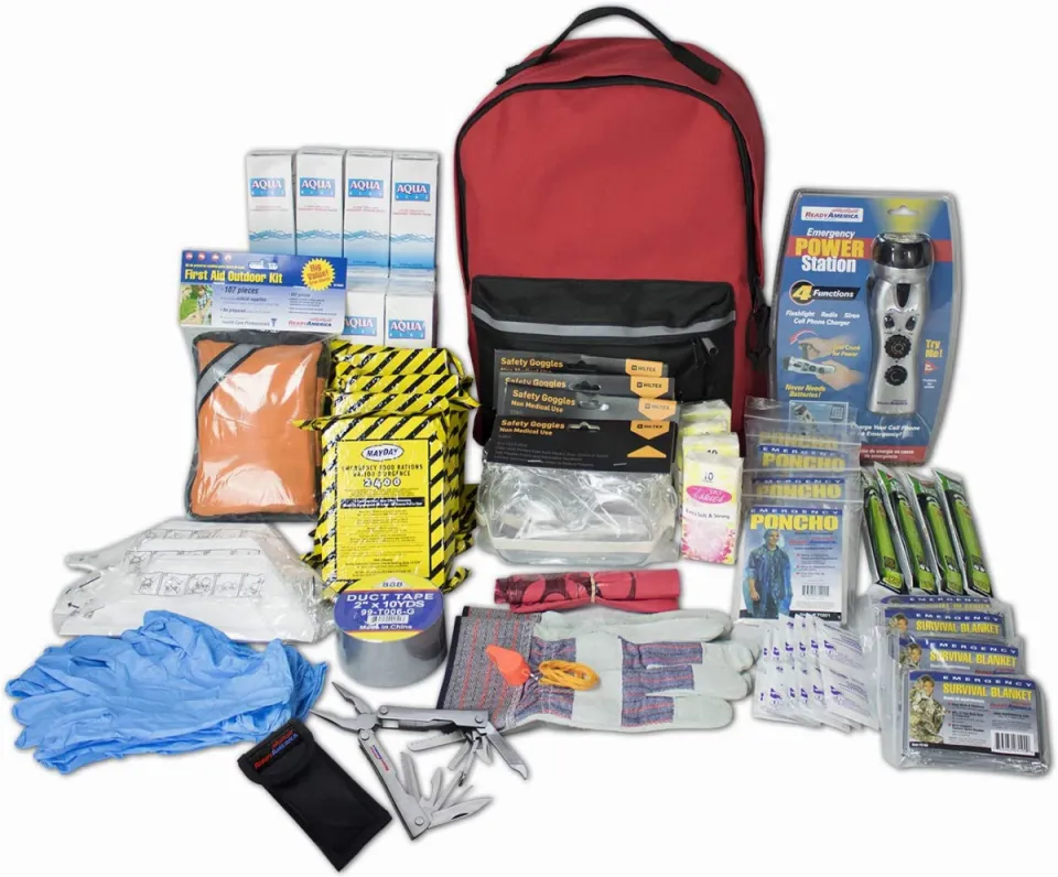 Deluxe Emergency Support Unit Backpack Earthquake Kit