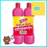 น้ำยาทำความสะอาดห้องน้ำ VIXOL PINK 900 มล. แพ็กคู่ PINK PARADISEBATHROOM CLEANER VIXOL PINK 900ML PINK PARADISE PACK2 **ขายดีที่สุด**