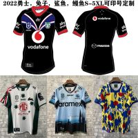 เสื้อรักบี้ล่าสุด 2022 shark rabbit warriors eel indigenous south Sydney edition short-sleeved Rugby football clothes Jerseys