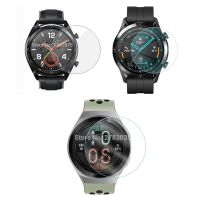 ตัวป้องกันหน้าจอกระจกนิรภัยสำหรับ Huawei Watch GT 2 2e 【BYUE】