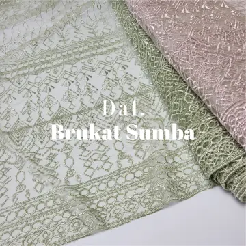 Jual BAHAN KAIN BRUKAT LACE PREMIUM PER 0,5M TERLENGKAP!!!