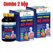 Combo 2 hộp - Viên Uống Thảo Mộc Keo Ong Xanh Đông Trùng Bổ Phổi Giúp Bổ