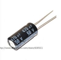 200pcs 470UF 50V 50V470UF 10X20mm Aluminum Electrolytic Capacitor