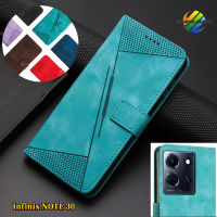 เคสหนังพลิกสำหรับ Infinix NOTE 30i NOTE 30 5G 4G สายนูนเคสโทรศัพท์ Lite ใส่การ์ดเคสหนังโทรศัพท์มือถือ