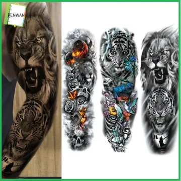 hình xăm rồng hổ - Tadashi Tattoo