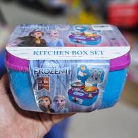 ชุดครัวของเล่นเด็ก กล่องเครื่องครัว Frozen  อุปกรณ์ 13 ชิ้น สินค้าเกรดB  ของเล่นบทบาทสมมุติ***สินค้าพร้อมส่ง