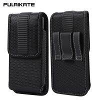 FULIKATE กระเป๋าโทรศัพท์เกรดสูงสำหรับ iPhone 13 Pro Max เคสหนังคาดเอวแบบแขวนผ้าคลุมทนทานสำหรับโทรศัพท์มือถือกระเป๋าของผู้ชาย