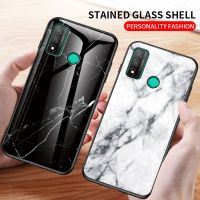 Nana Ko Electron】สำหรับ Huawei Y5 Y9 Huawei Y5 Y6 2018เคสโทรศัพท์ Y9ปลอกกระจกเทมเปอร์2019กรอบ TPU แบบนุ่มฝาหลังกันกระแทกแบบแข็ง