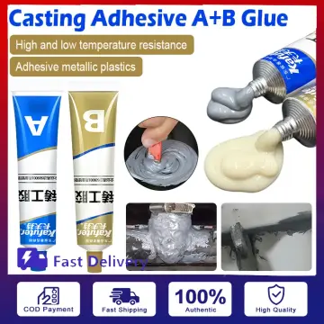 20/50/70/100g Metal Repair Glue Casting AB Adhesive Super Strong Repair  Glue Heat Resistance Cold Weld Repair Adhesive