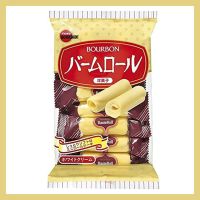 ขนมเค้กโรล ญี่ปุ่น Bourbon balm rolls 99g