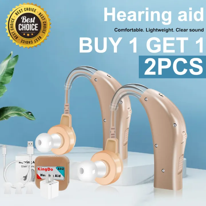 Buy 1 Take 1 Hearing Aid Adjustable Ear USB Rechargeable Sound