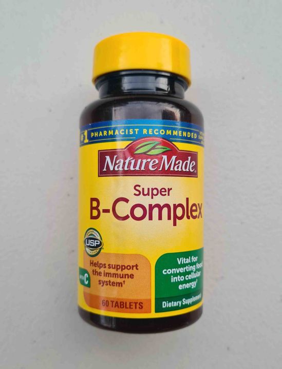 Super B Complex 60 Tablets By Nature Made USA | Lazada PH