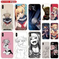 ▼✟♠ Soft Case For iPhone 13 12 11 Pro X XS Max XR 6 7 8 G Plus SE 2020 Mini Cover Anime Himiko Toga Boku No Hero Academia