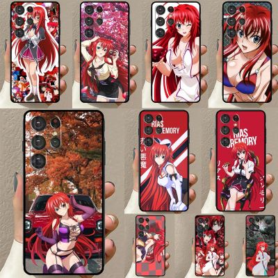 Rias Gremory High School DxD Case For Samsung Galaxy S10 S9 S8 Note 10 Plus Note 20 S22 Ultra S20 FE S21 FE Phone Cover Phone Cases