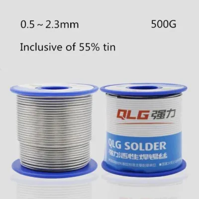 1PCS 500g 55% Tin Content 0.5-2.3mm Solder Wire Welding Wires solder stick tin wire