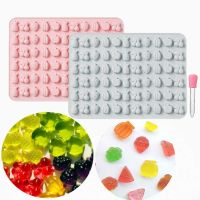 แม่พิมพ์ ซิลิโคน ผลไม้ 66 ช่อง (คละสี) ุุ66 soft candy silicone moulds เหมาะกับการใช้ทำ ชอคโกแลต เค้ก ขนมปัง มูส เยลลี่