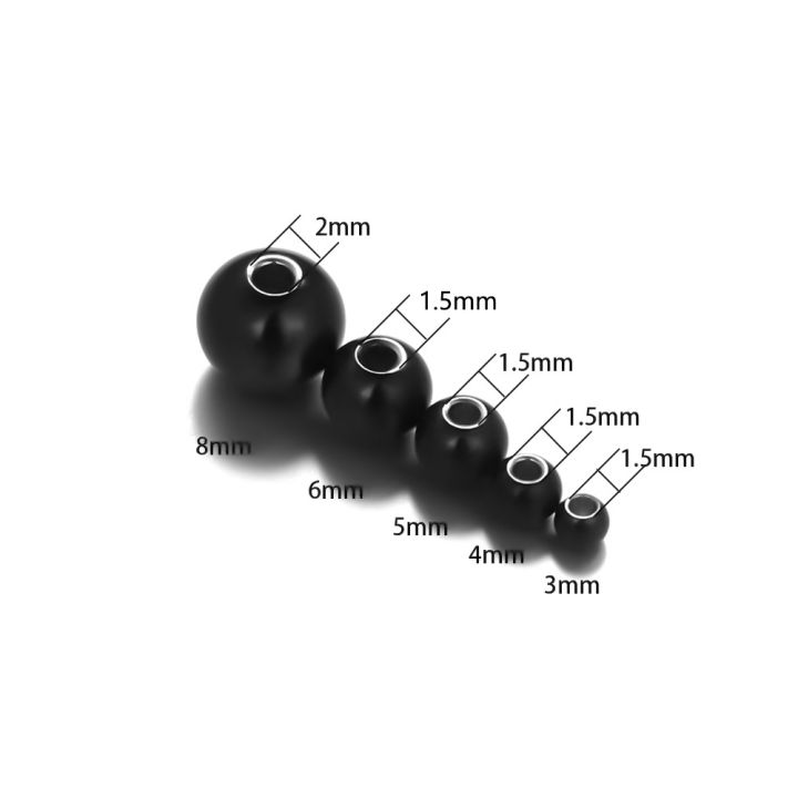 3mm-4mm-6mm-8mm-stainless-steel-rose-gold-color-black-spacer-beads-charm-loose-beads-diy-bracelets-beads-for-jewelry-making