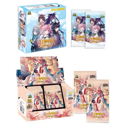 Japanese Anime Goddess Story Collection Rare Cards Box Kawaii Children Birthday Gifts Games Collectibles Cards For Kids Toys