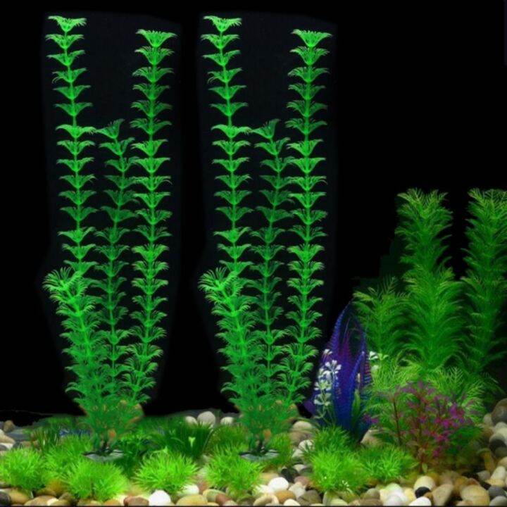 SARLVE Lifelike Fake Green Beautiful for Aquarium Decorations Simulated ...