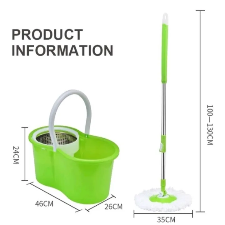 Spin Mop ((big size)) Mop with spinner Mop for floor with squeezer Mops