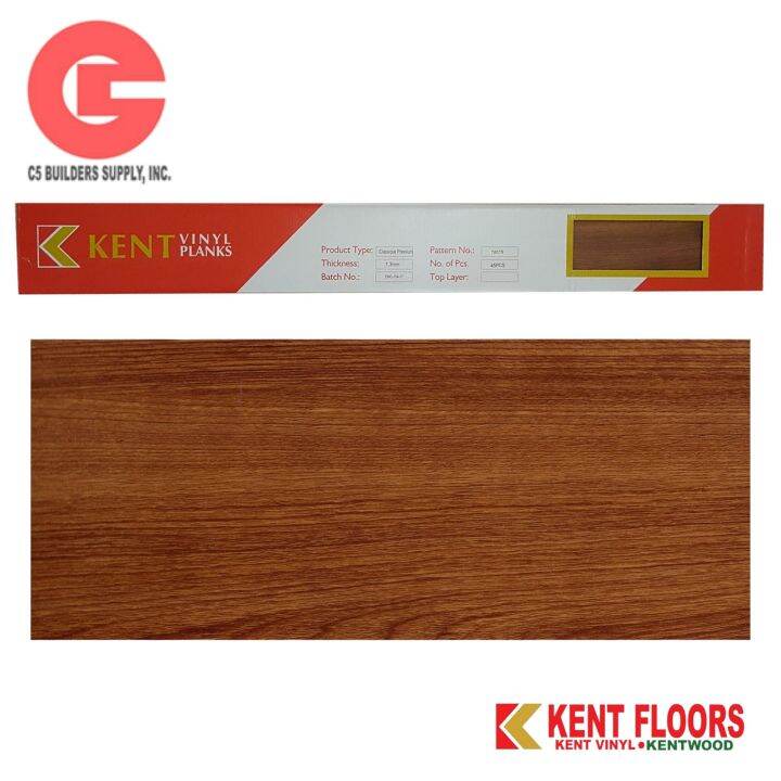 Kent Floors PVC Vinyl Plank 4x36inches Thickness 1.3mm (15pcs) Lazada PH
